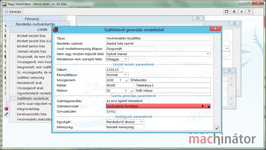 Számla művelet után elinduló funkció párbeszéd ablaka