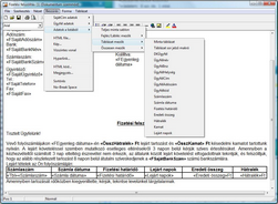 Html szerkesztő