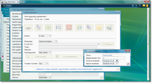 Egyéni e-mail beállítások az Eszközválasztásban
