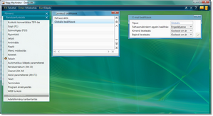 Globális e-mail beállítás