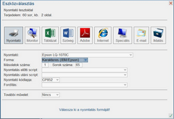 Nyomtató választás