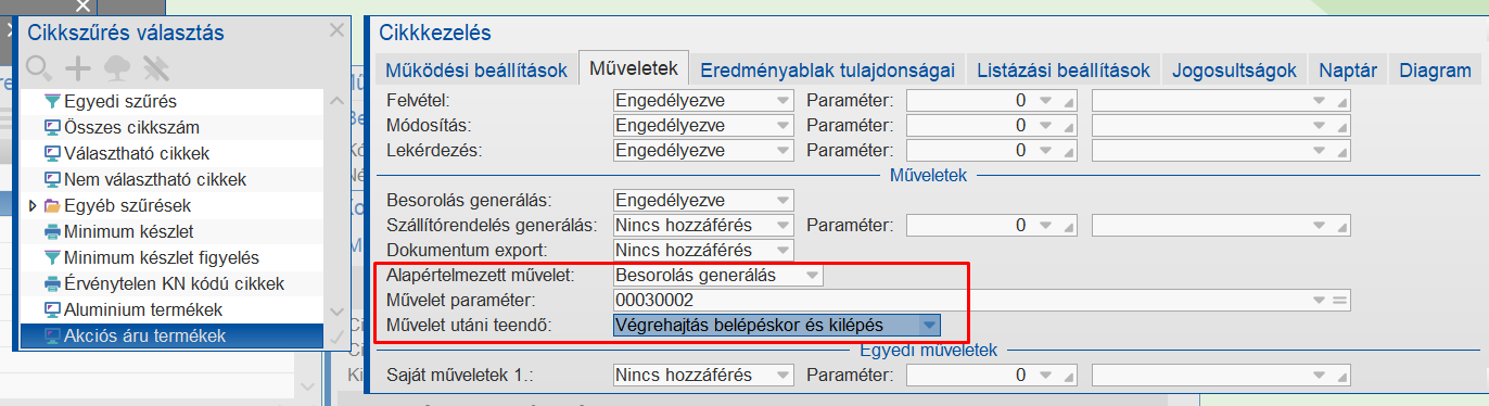 Automatikus besorolás generálása