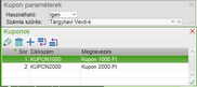 Kuponként használható cikkek