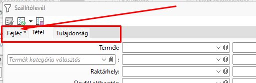 - példa a szűrések fülekre tagolására -