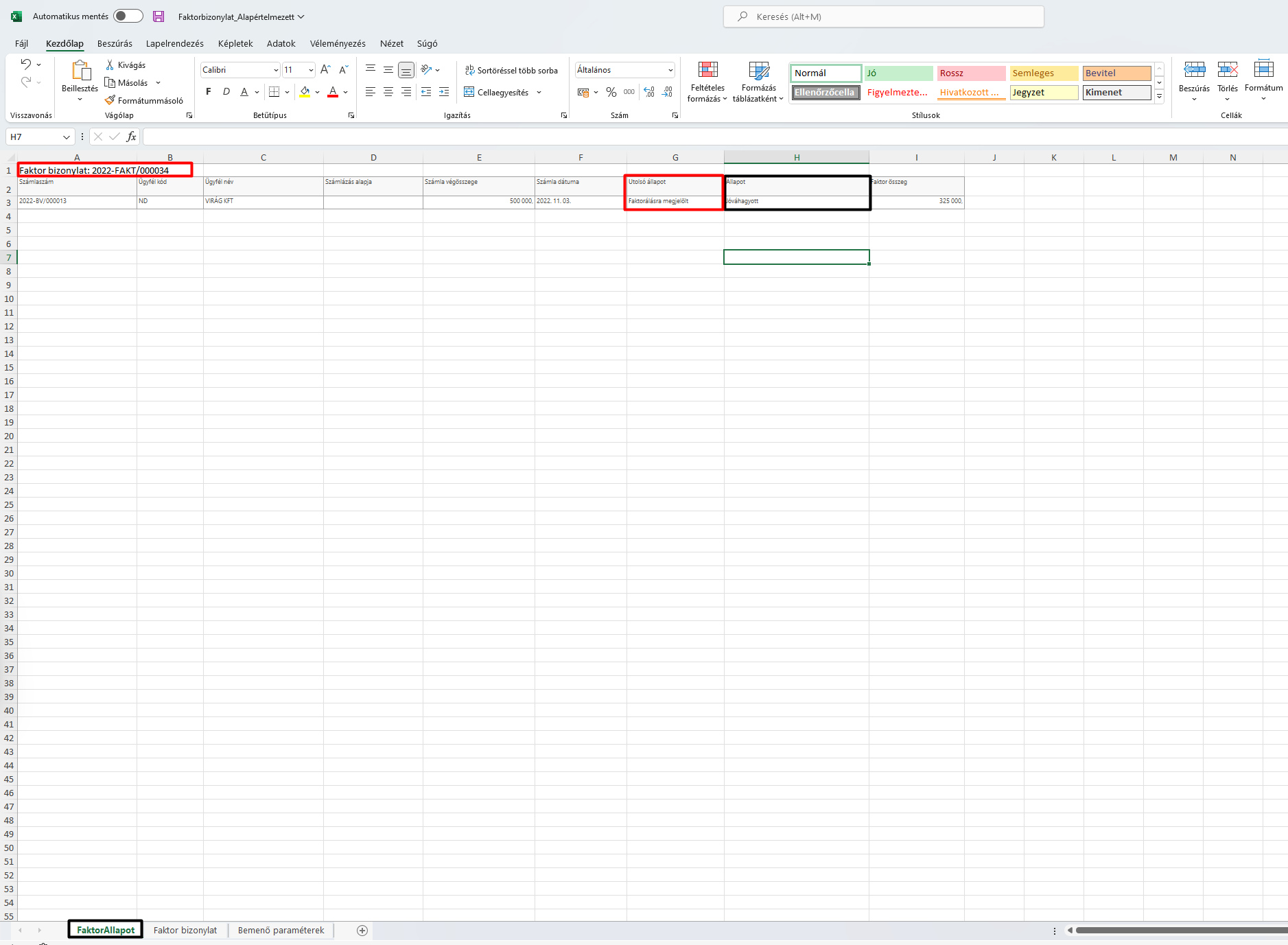 -Excel táblázat módosításai-